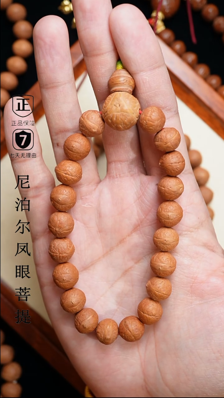 【闪购商品】凤眼菩提手串11.5+mm尼泊尔凤眼同树原籽