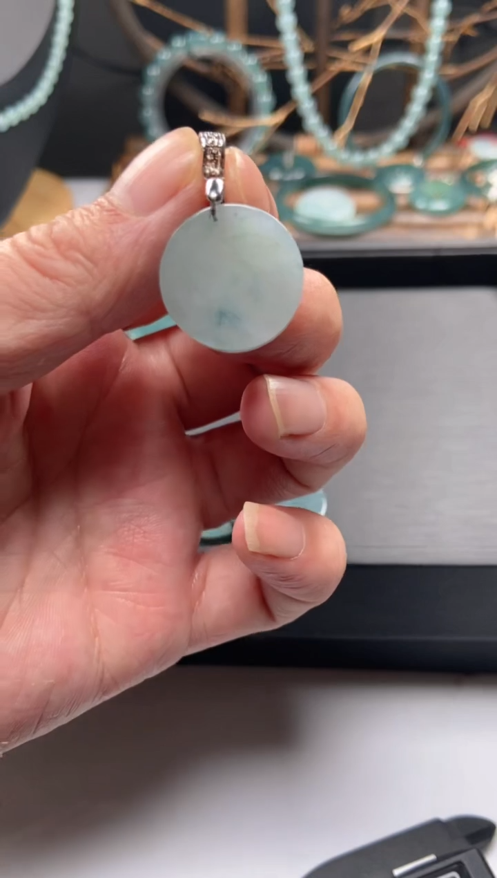 【闪购商品】翡翠手链未镶嵌无事牌