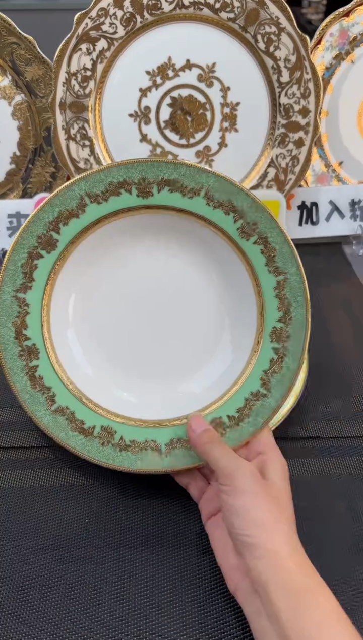 【闪购商品】瓷片8.5英寸草帽盘福利