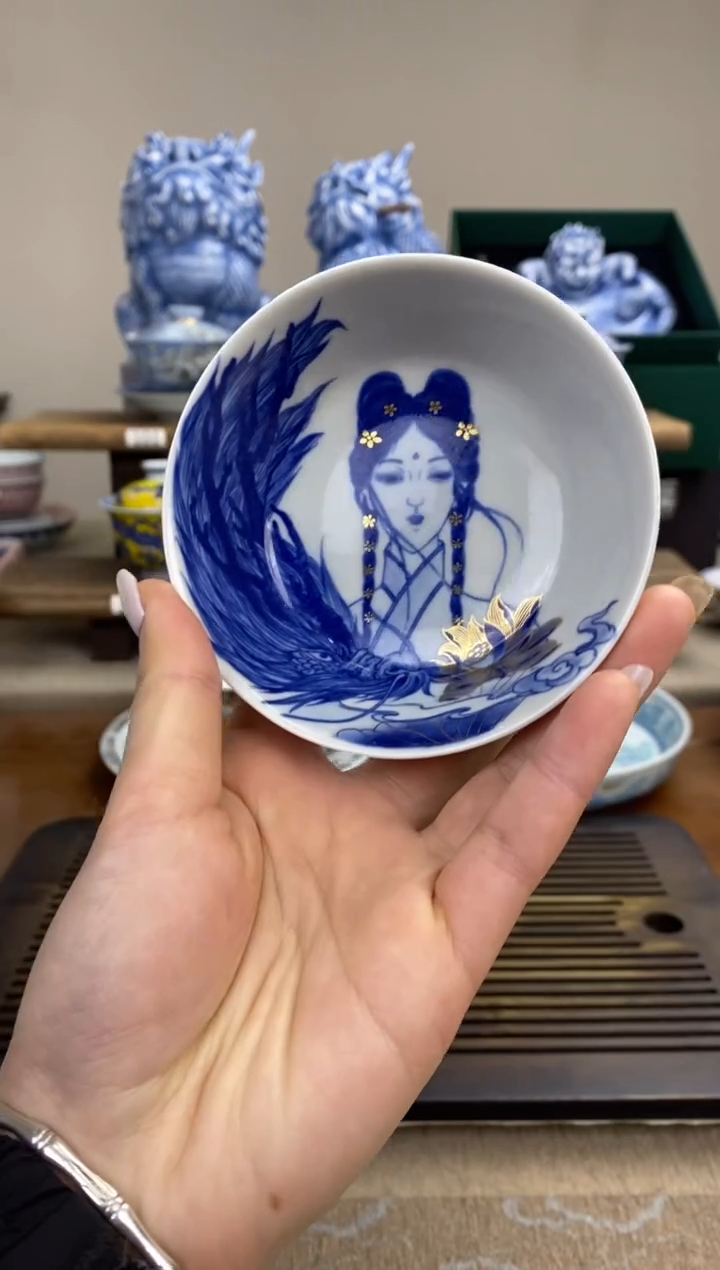 【闪购商品】小龙女普洱杯 陶瓷杯