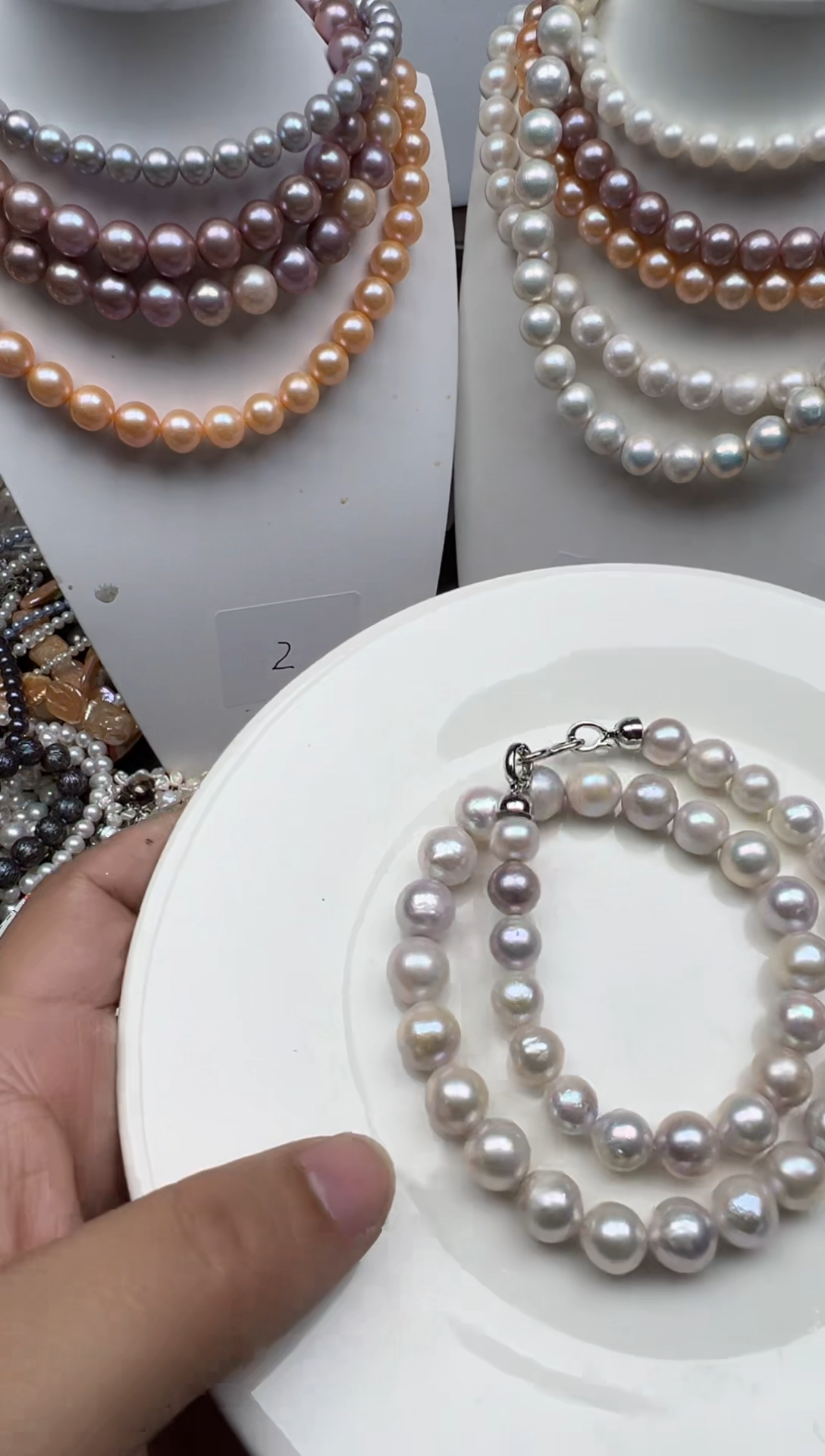 【闪购商品】淡水珍珠颈饰未镶嵌1