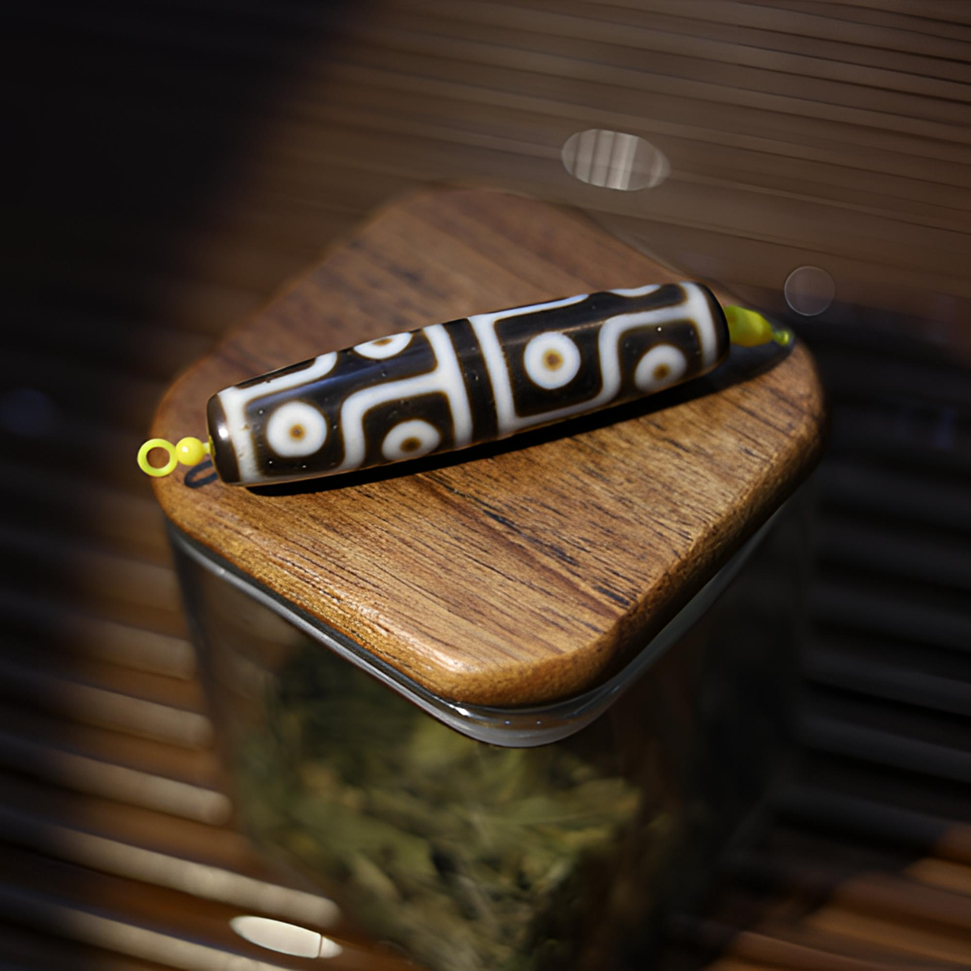 台湾行运超顶金刚十二眼玛瑙项链