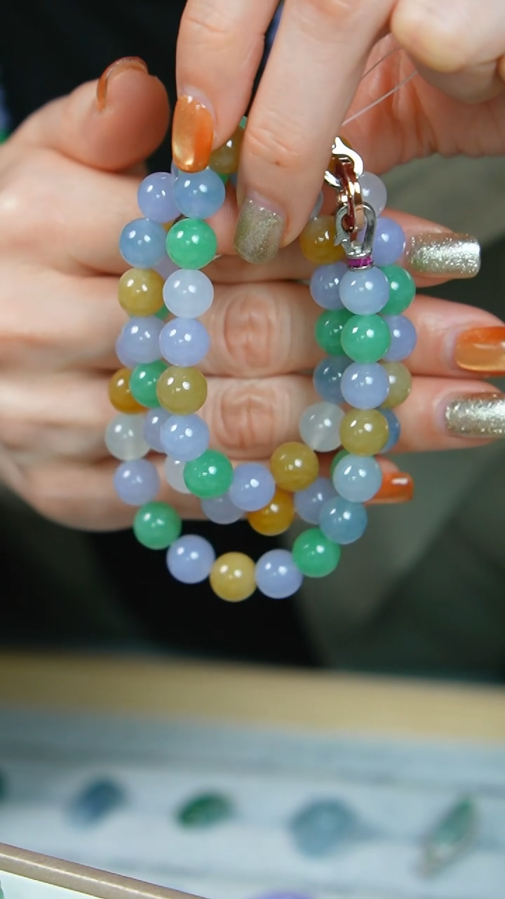 【闪购商品】翡翠手串未镶嵌30号-10mm串串/姿/2