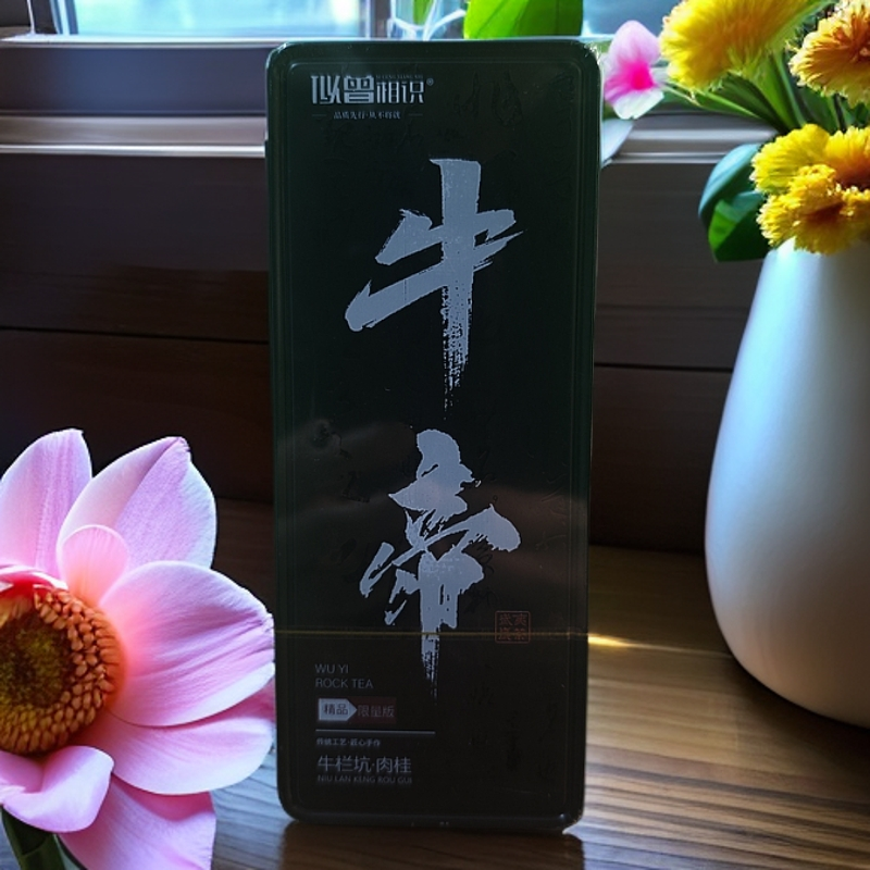 福建武夷岩茶-牛帝两泡铁盒品鉴B