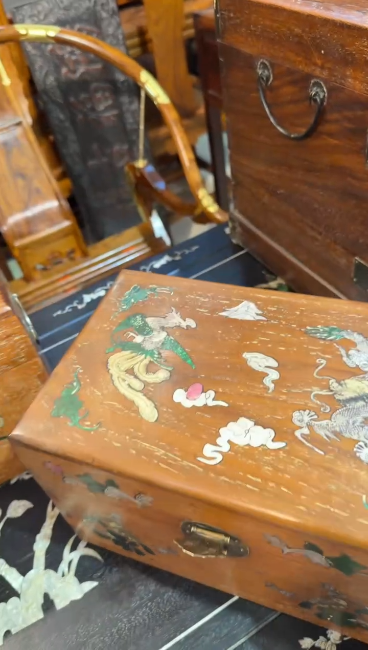 木木头款30龙凤呈祥翻盖箱298.88888