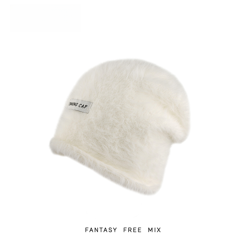FANTASY FREE MIX【甜茶】休闲毛茸茸针织冷帽