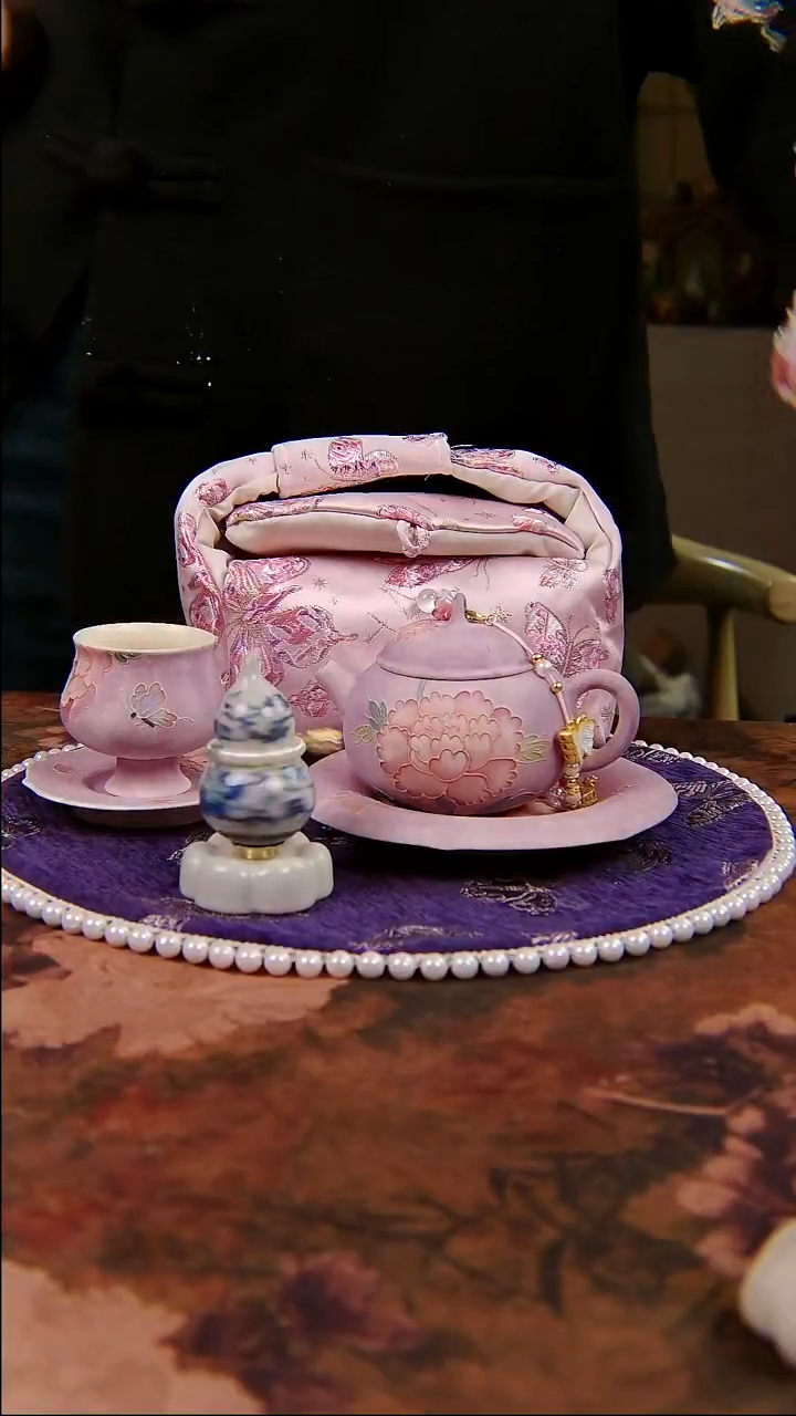 亘古文创茶具分享@+青花旋转葫芦