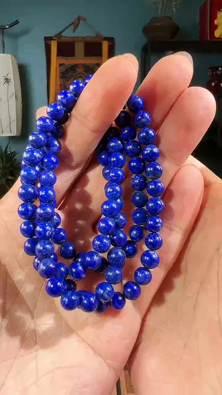 【闪购商品】青金石颈饰未镶嵌108