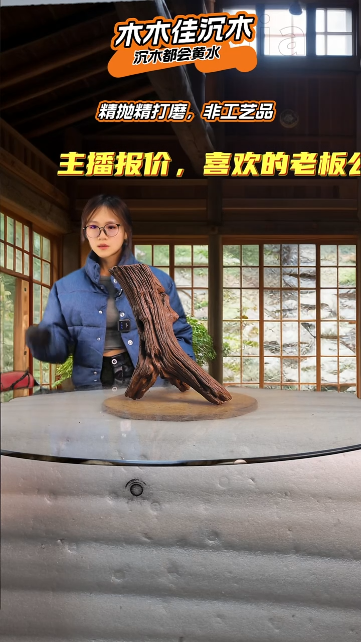 q****r木木佳沉木鱼缸造景620