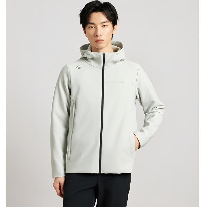 【欧若风】RAPIDO睿必度2025春夏男士商务休闲连帽夹克CN5Z76G02