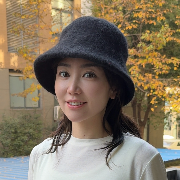 冬季渔夫帽女光身秋冬街头风羊毛帽子黑色贝雷帽保暖针织