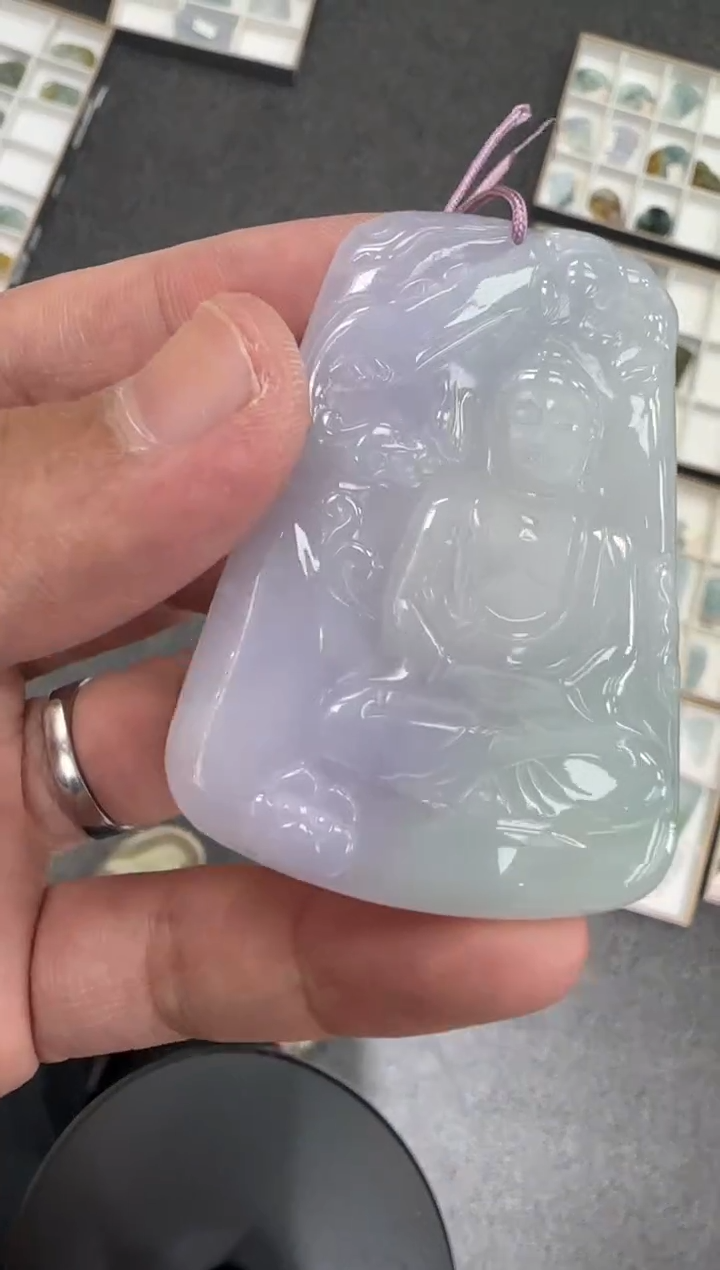 【闪购商品】翡翠颈饰未镶嵌天然翡翠A货孤品一件