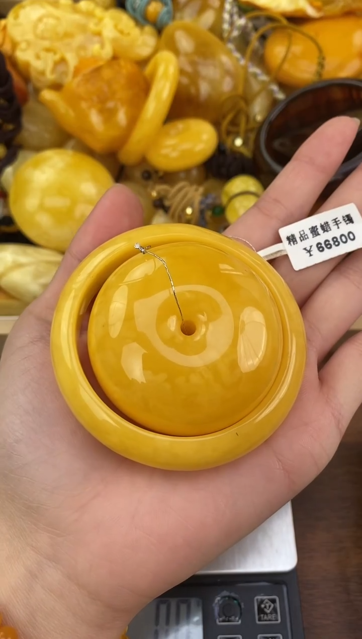 裸石琥珀未镶嵌天然琥珀蜜蜡