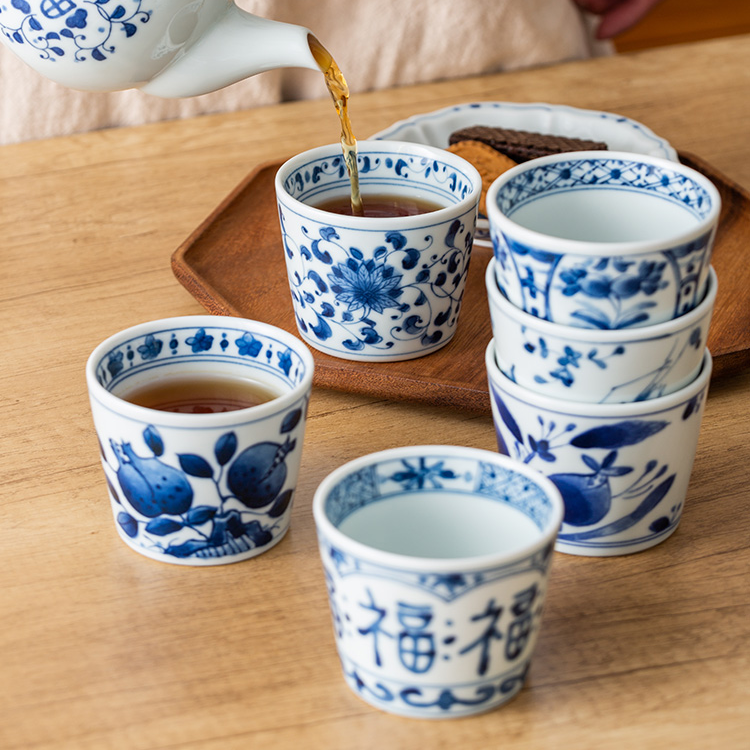 蓝凛堂系列陶瓷荞麦杯茶杯茶壶陶瓷茶具家用个人专用品茗杯主人杯