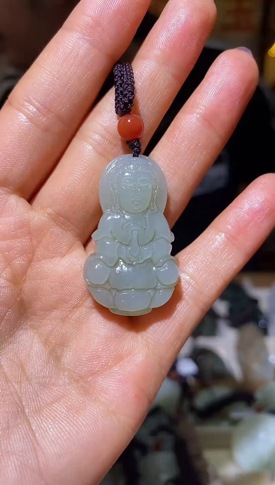 颈饰未镶嵌和田玉1
