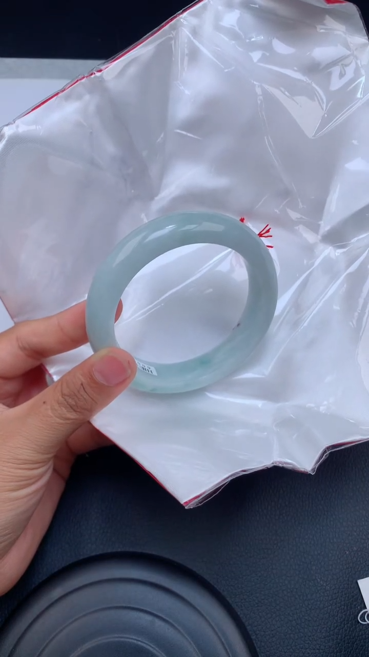 【闪购商品】翡翠手镯未镶嵌天然缅甸A货翡翠手镯57