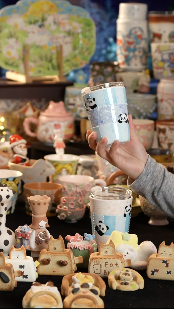 其他陶景德镇釉下彩手绘设计师款陶瓷