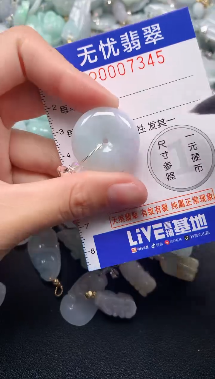 颈饰未镶嵌翡翠7345