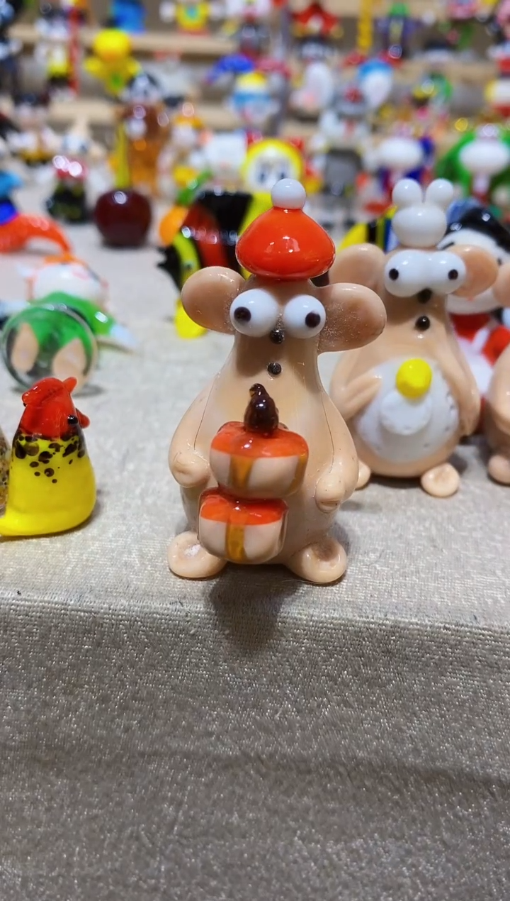 【闪购商品】琉璃手工艺品小怪兽