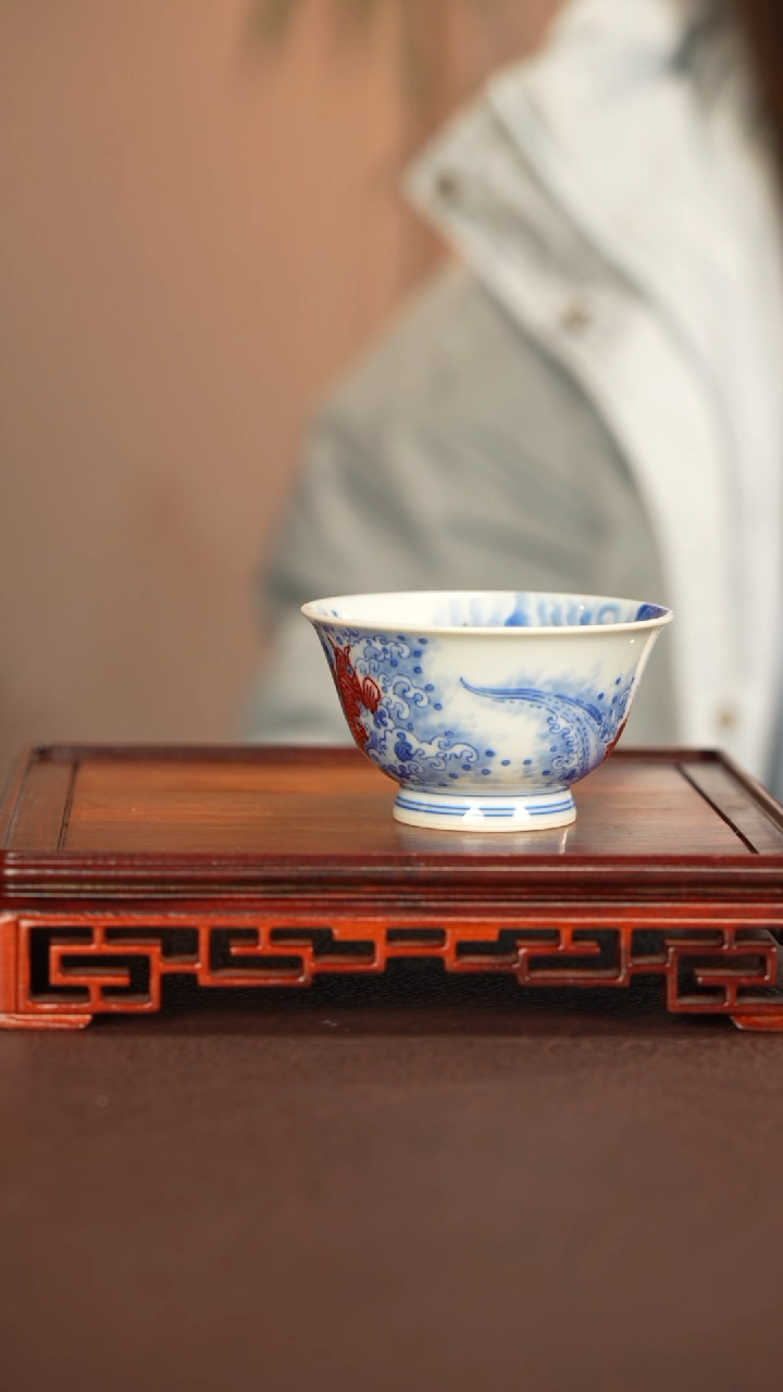 【闪购商品】杯子永明尚玩景德镇手工手绘陶瓷