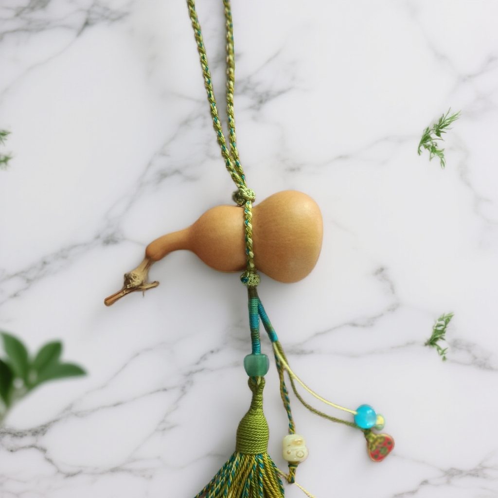 纯手工编织葫芦挂件