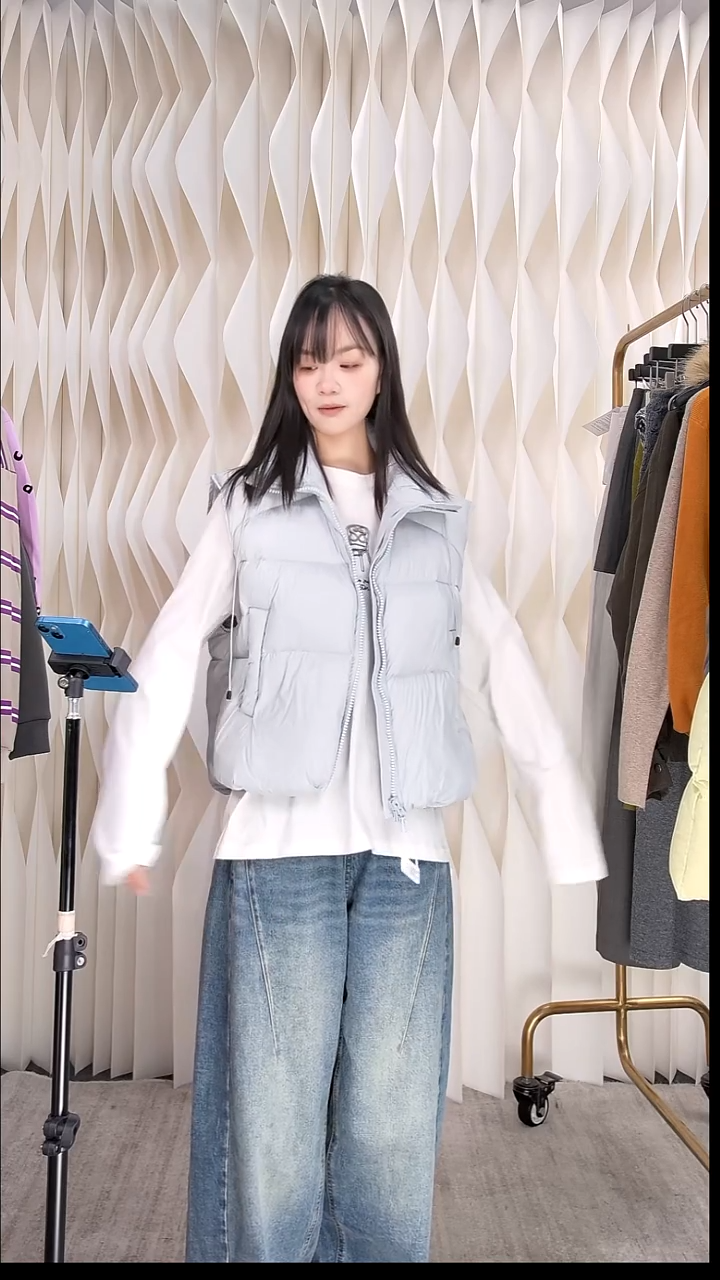 抽绳马甲 一件均码