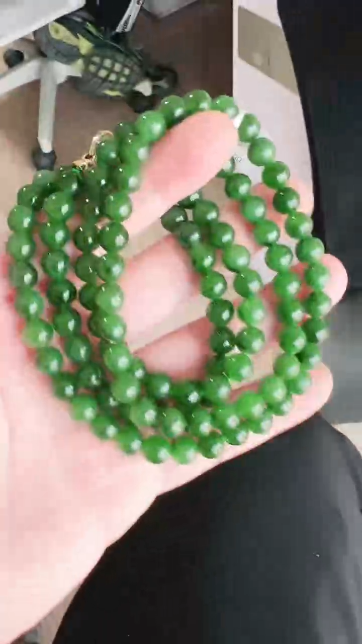 项链未镶嵌和田玉（碧玉）8