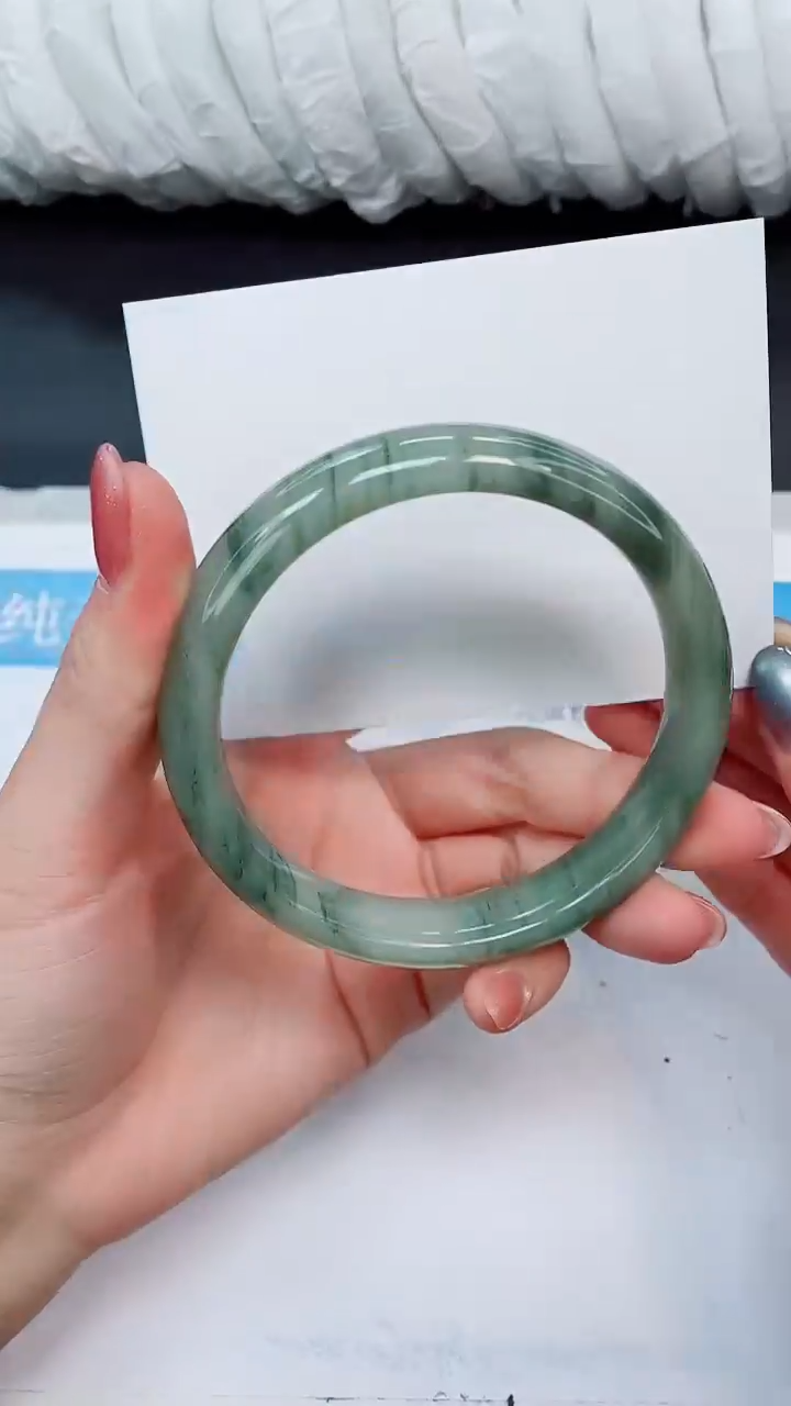 未镶嵌手镯石英质玉A44-64`65`66