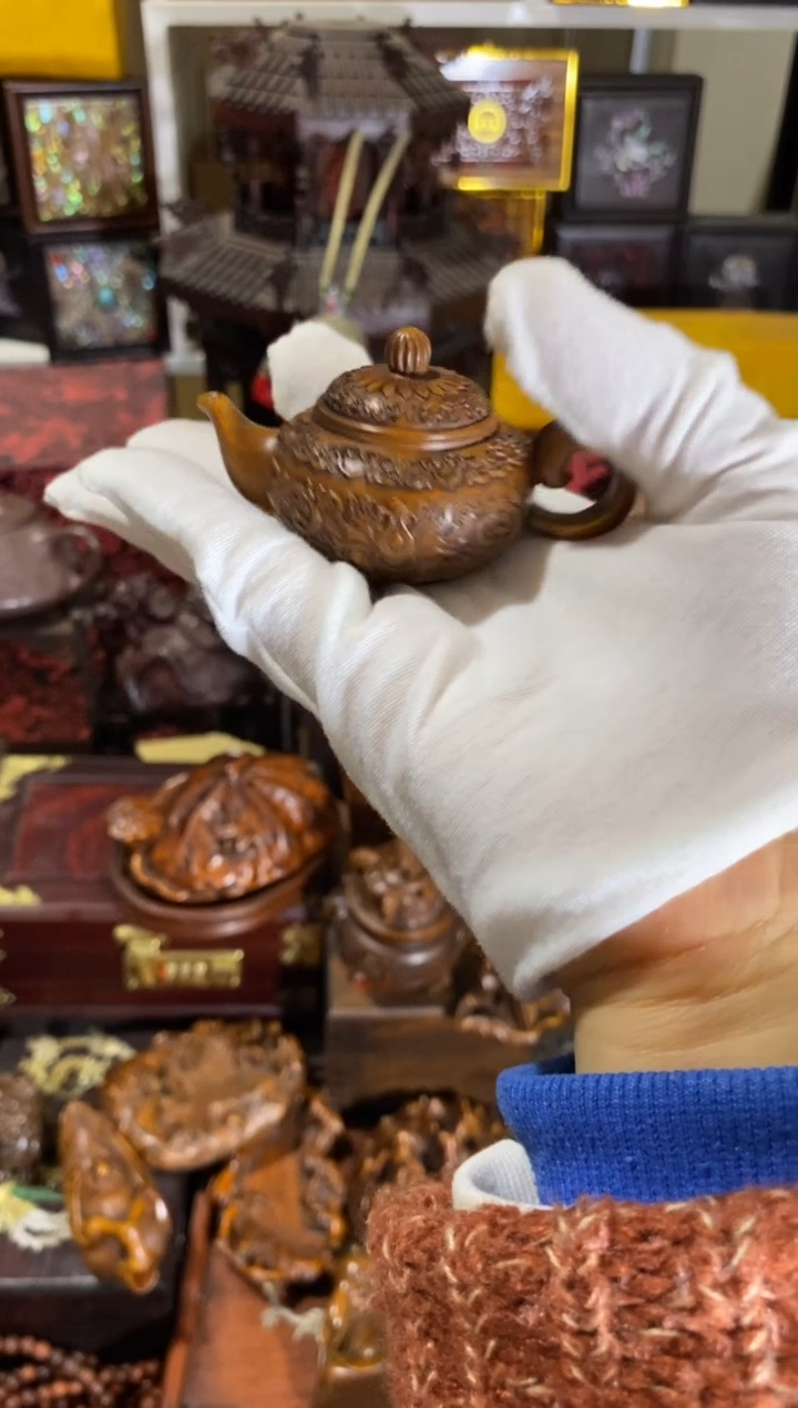 木小叶黄杨小件吉祥花