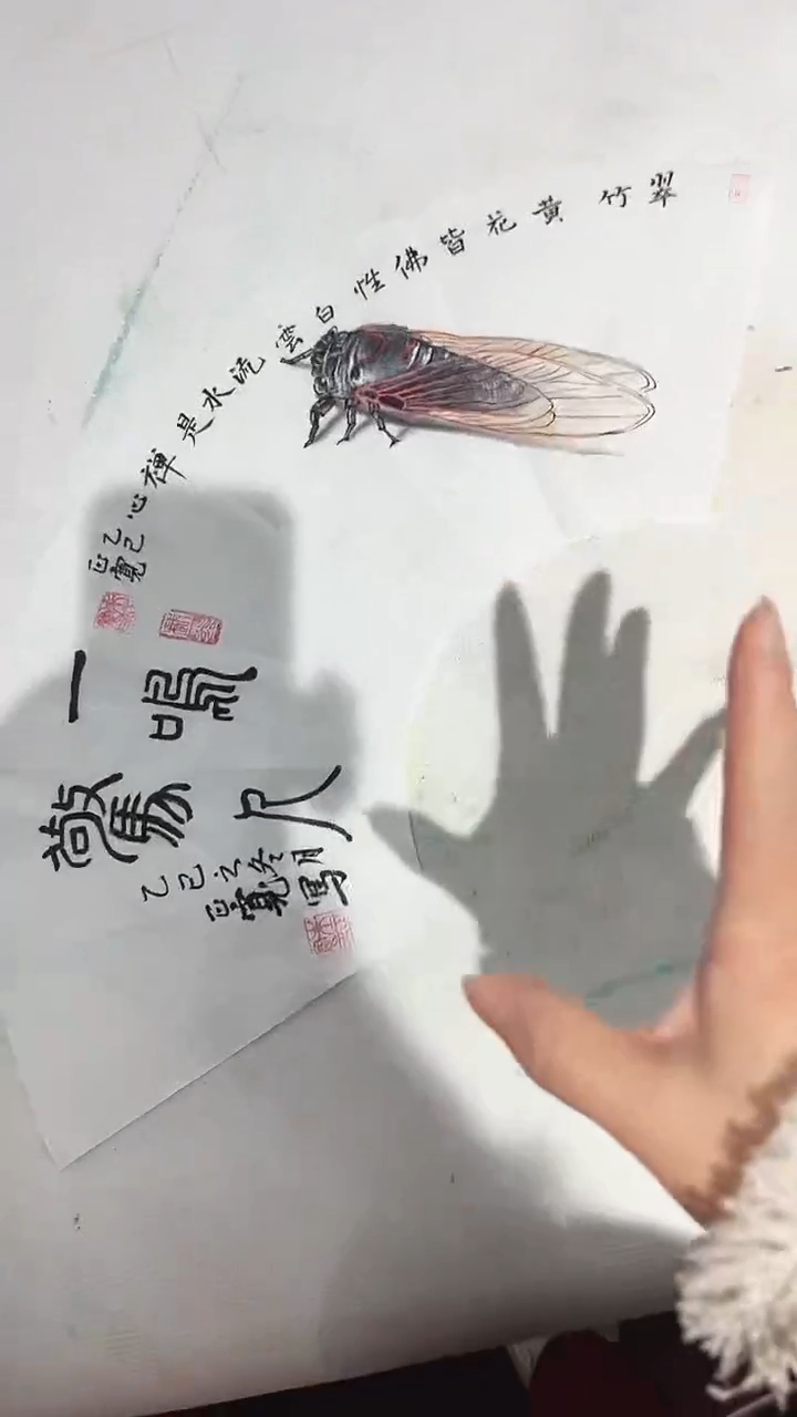 国画朱路军/国画/花鸟