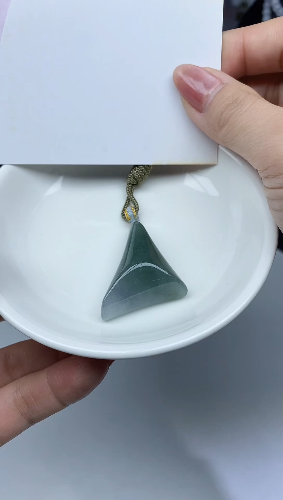 【闪购商品】翡翠颈饰未镶嵌天然缅甸翡翠A货随型挂件