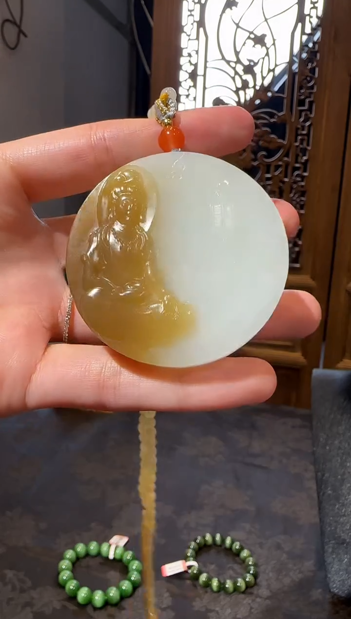 【闪购商品】和田玉吊坠未镶嵌1