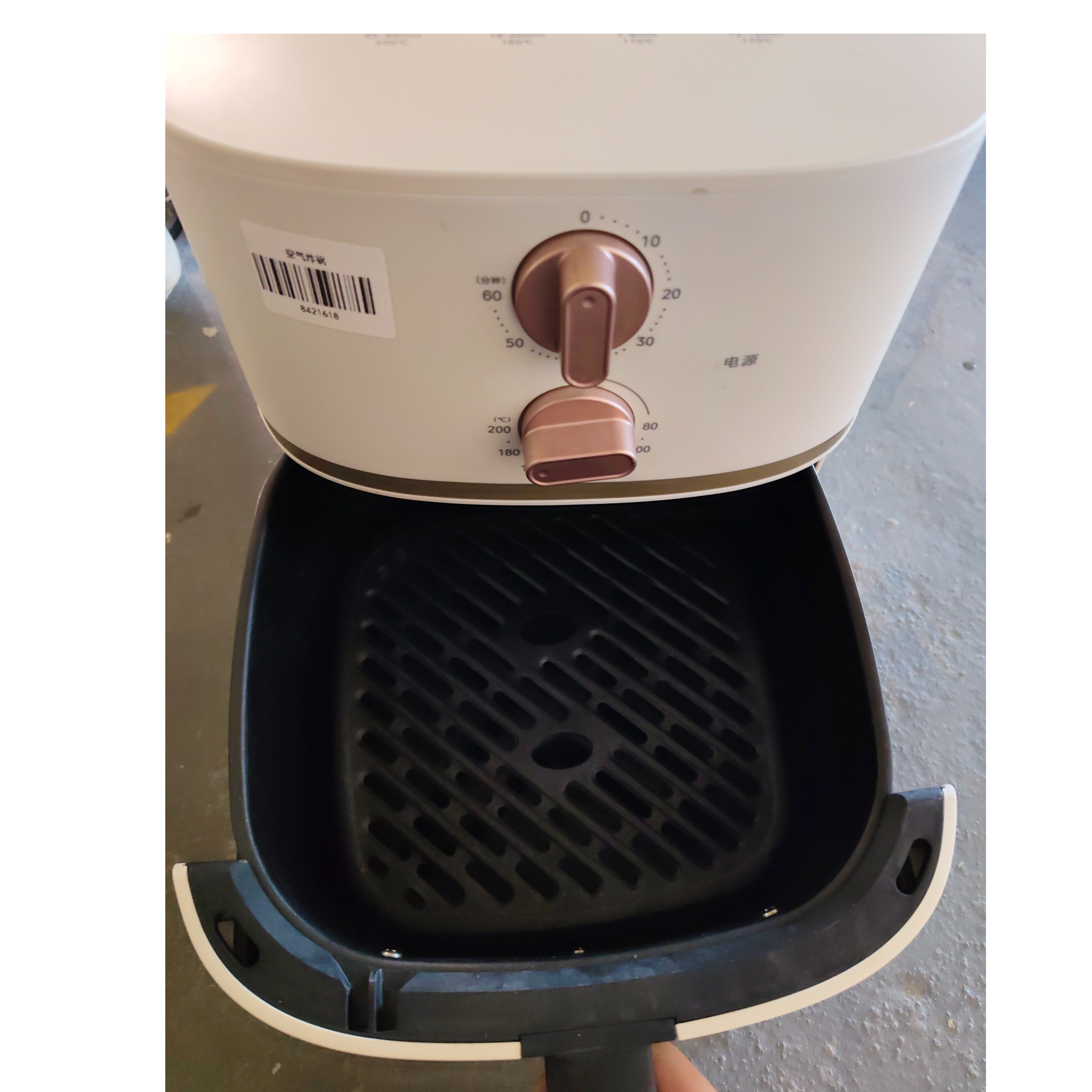 8新 Midea/美的 【8新】武汉仓空气炸锅轻微划痕功能完好