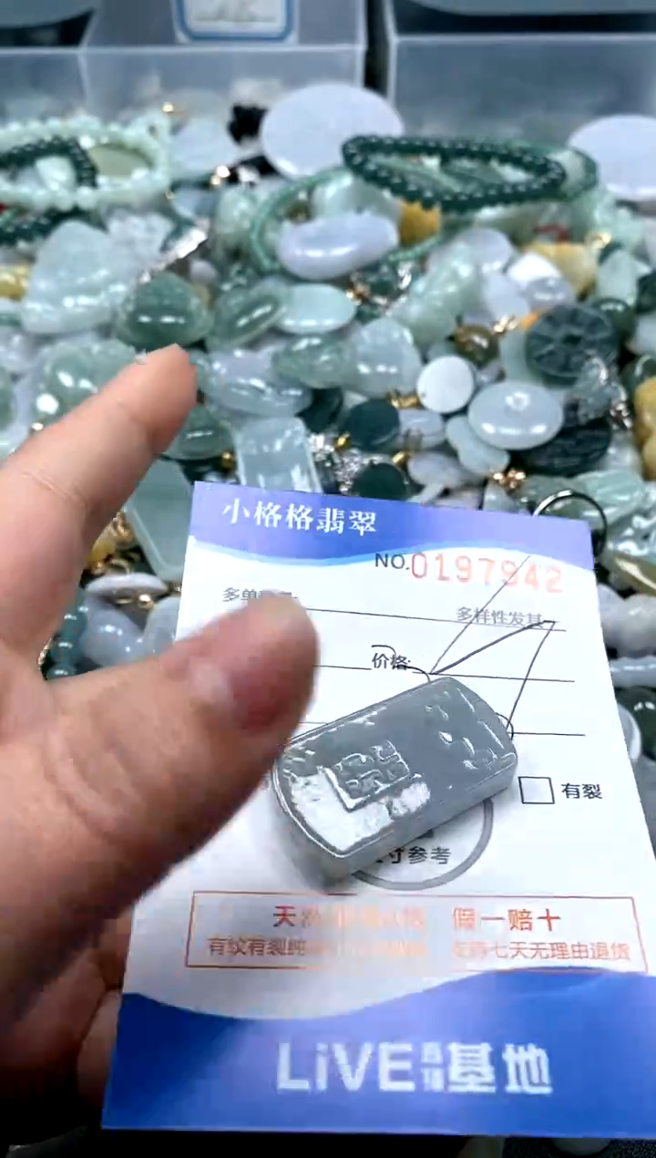 【闪购商品】翡翠颈饰未镶嵌闪购商品0197942