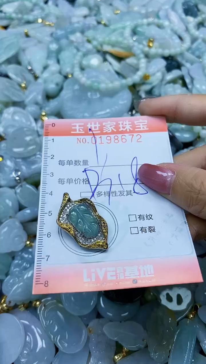 【闪购商品】翡翠颈饰未镶嵌闪购0198672