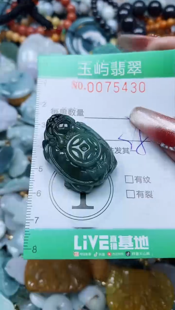 【闪购商品】翡翠颈饰未镶嵌闪购0075430