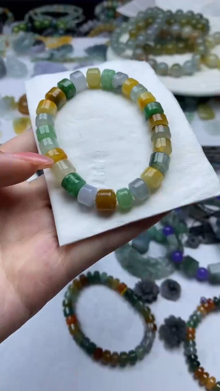 定制翡翠未镶嵌毛货定制不退不换