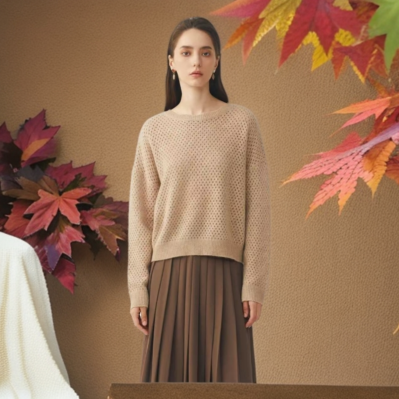 【羊绒】天山羊绒时尚女套衫   (2503)