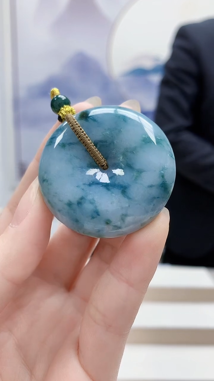 未镶嵌定制翡翠4957ry-毛货挂件35