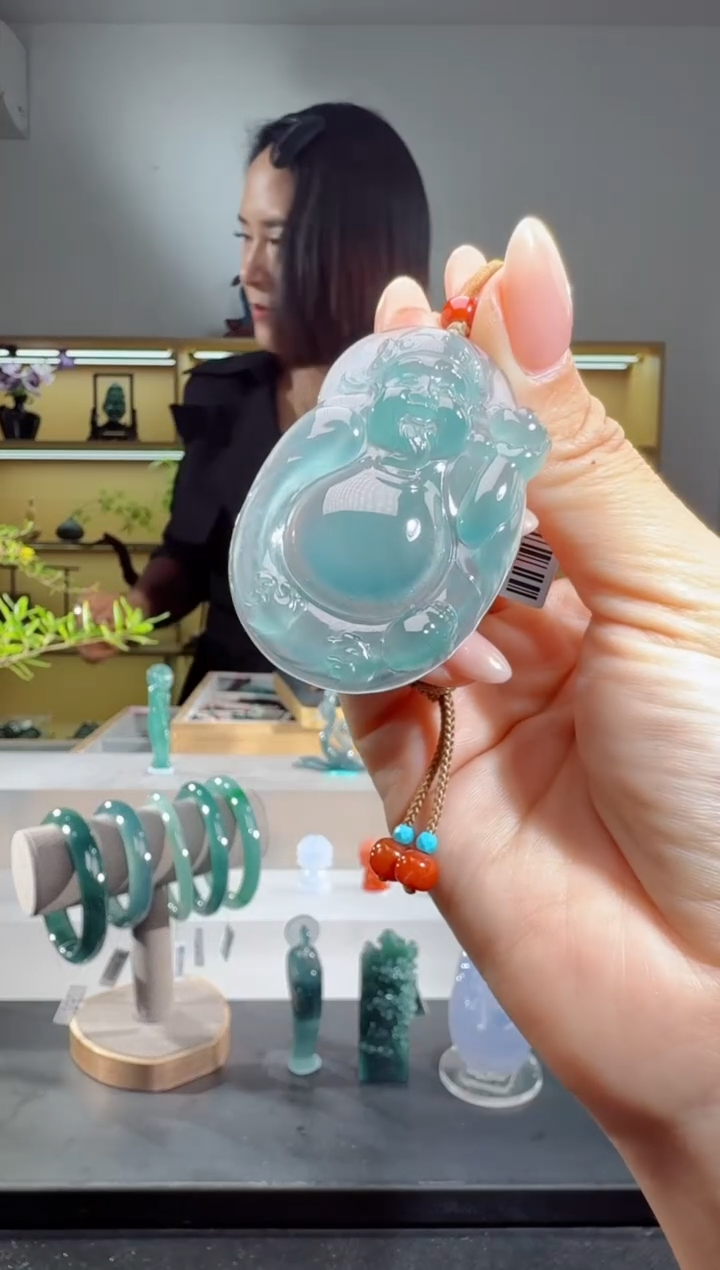 吊坠(不含链)未镶嵌翡翠财神