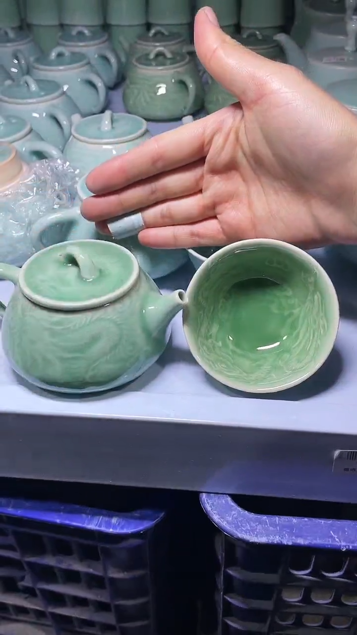 【闪购商品】特价 微瑕 慧仙青瓷