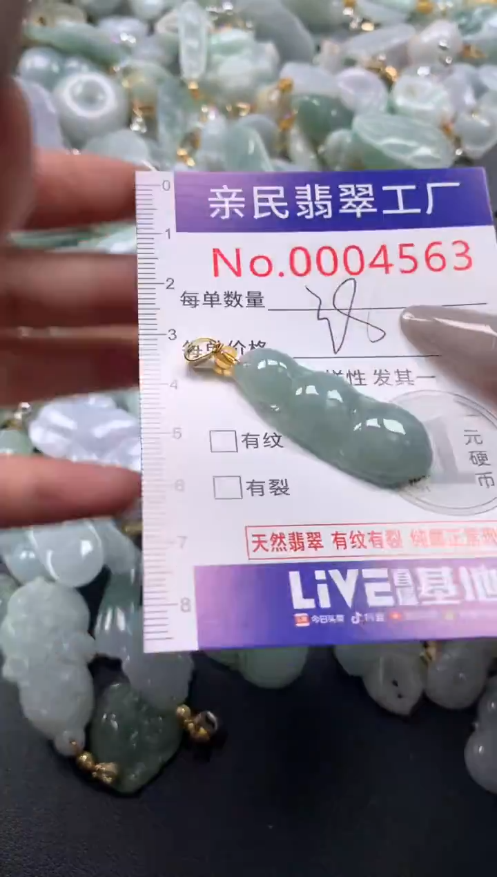 颈饰未镶嵌翡翠4563