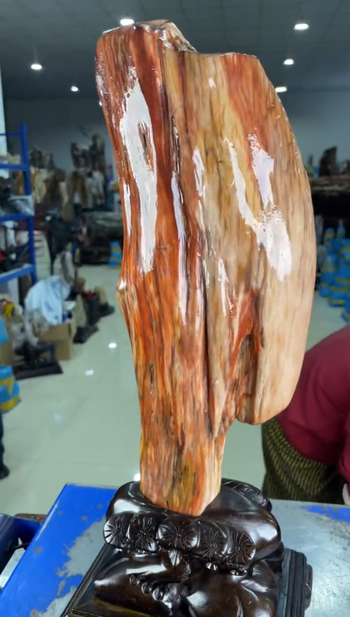 【闪购商品】硅化玉摆件未镶嵌18