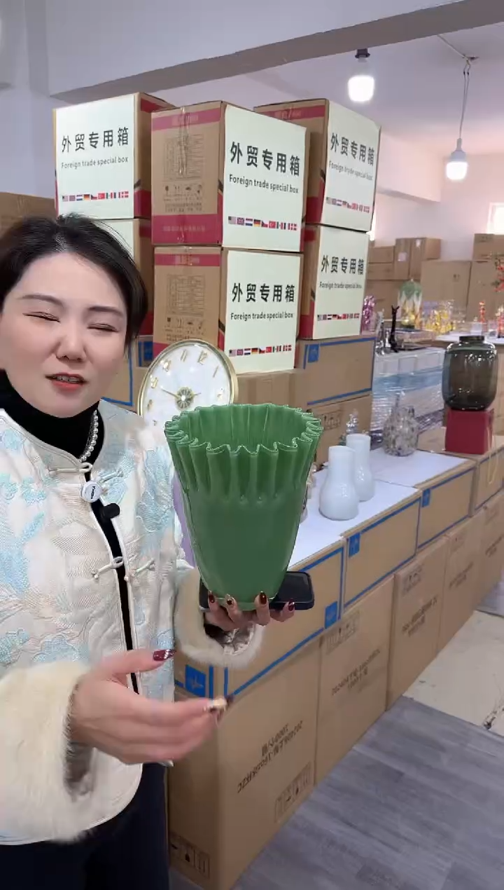 【闪购商品】琉璃泰轩花器L-12晚