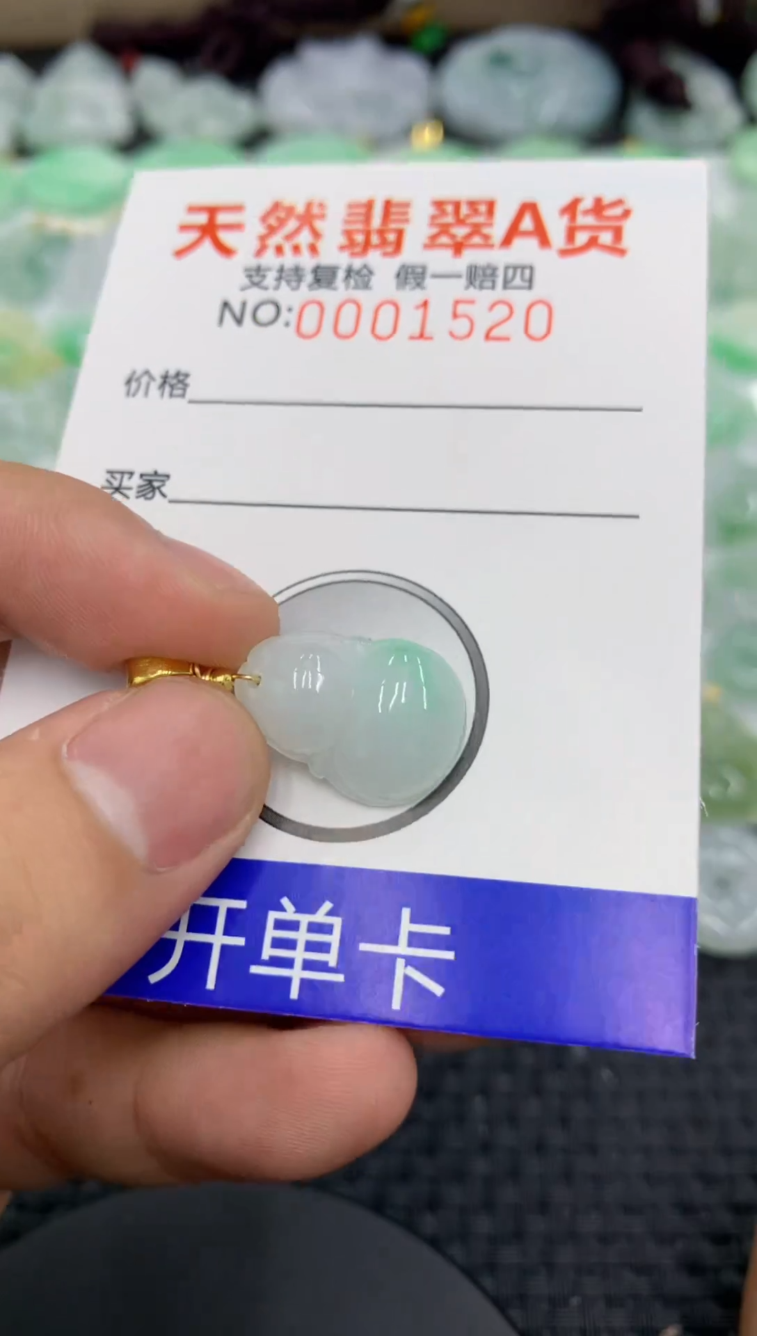 【闪购商品】翡翠颈饰未镶嵌多样性发其一