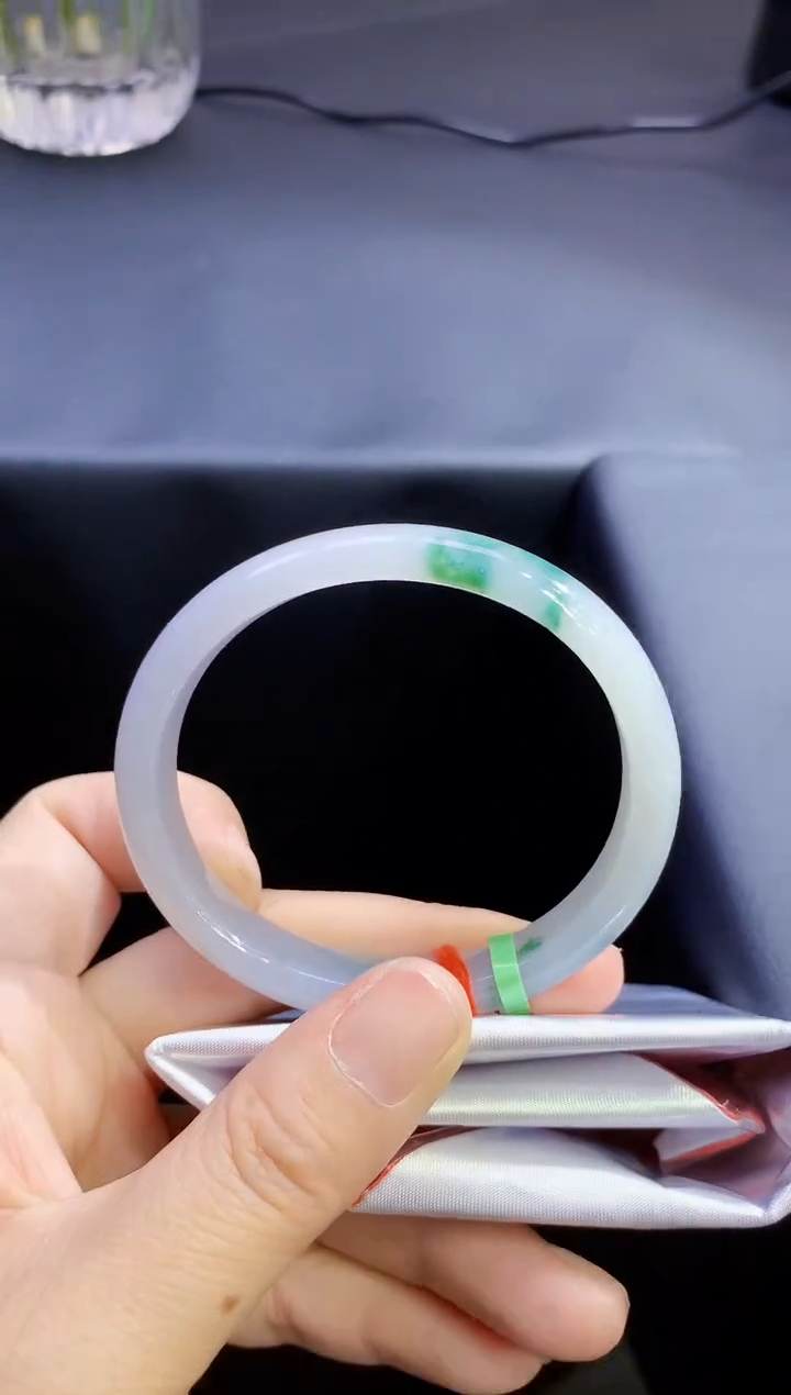 未镶嵌手镯翡翠翡翠手镯圈口57.3-t34