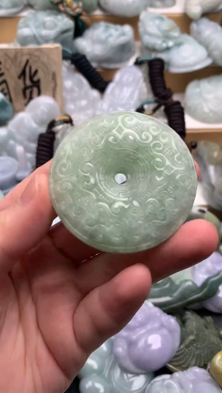 吊坠(不含链)未镶嵌翡翠1