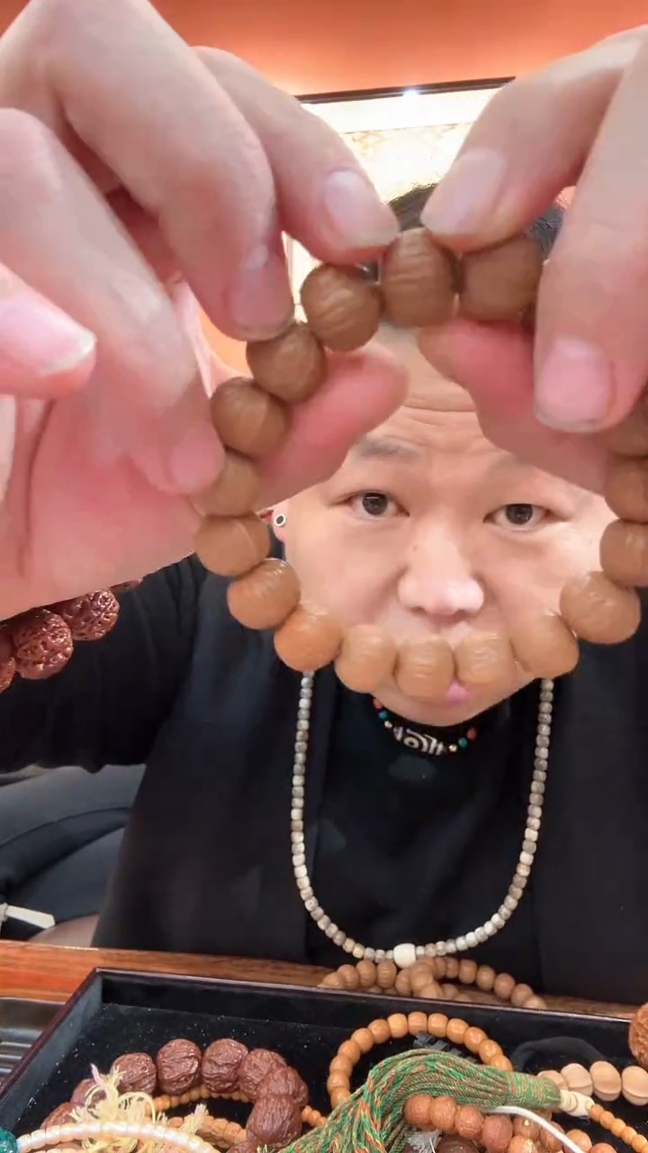 手串猴头核桃全量原皮原色猴头南瓜手串多样性发1H001