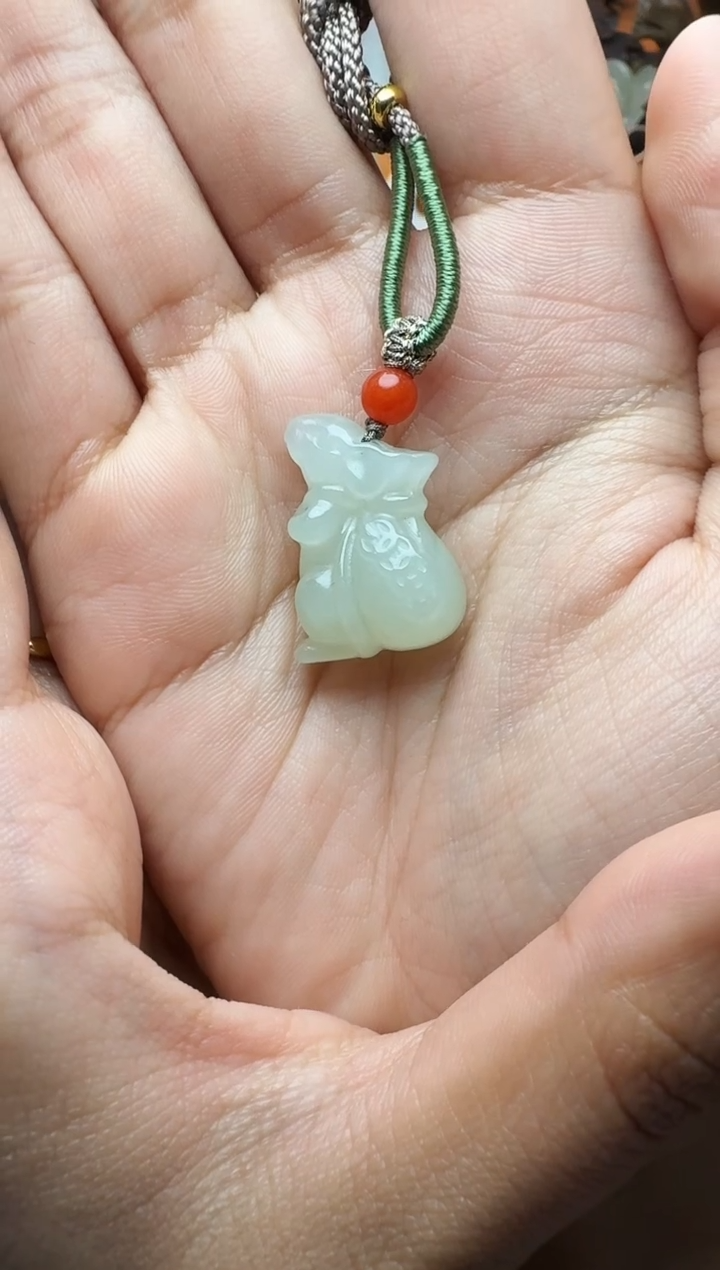 【闪购商品】和田玉颈饰未镶嵌03鼠