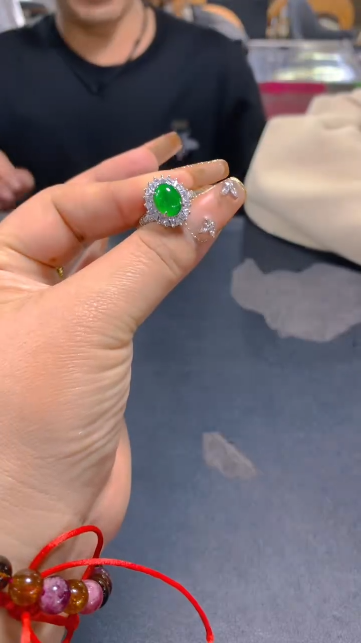 【闪购商品】翡翠戒指未镶嵌0044703666多样性发一